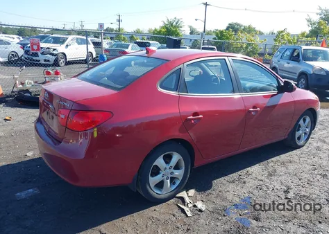 2009 Hyundai Elantra Gls/Se из США, поврежденный, VIN KMHDU46D89U656858